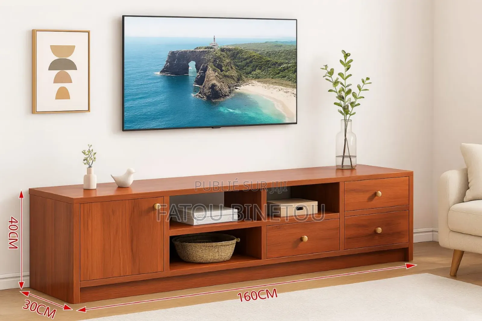 Table Tv en Bois
