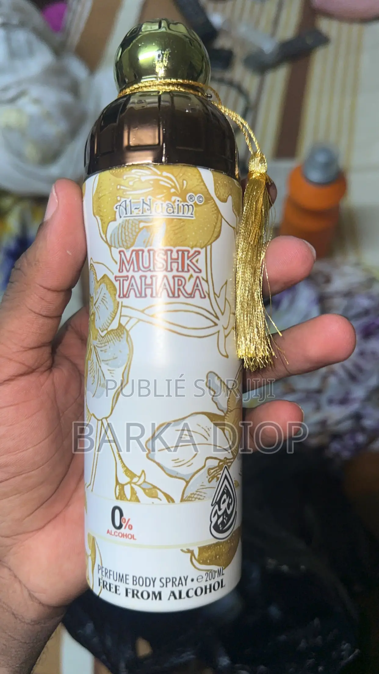 Déodorant Sans Alcool Musk Tahara Al Nuaim Original