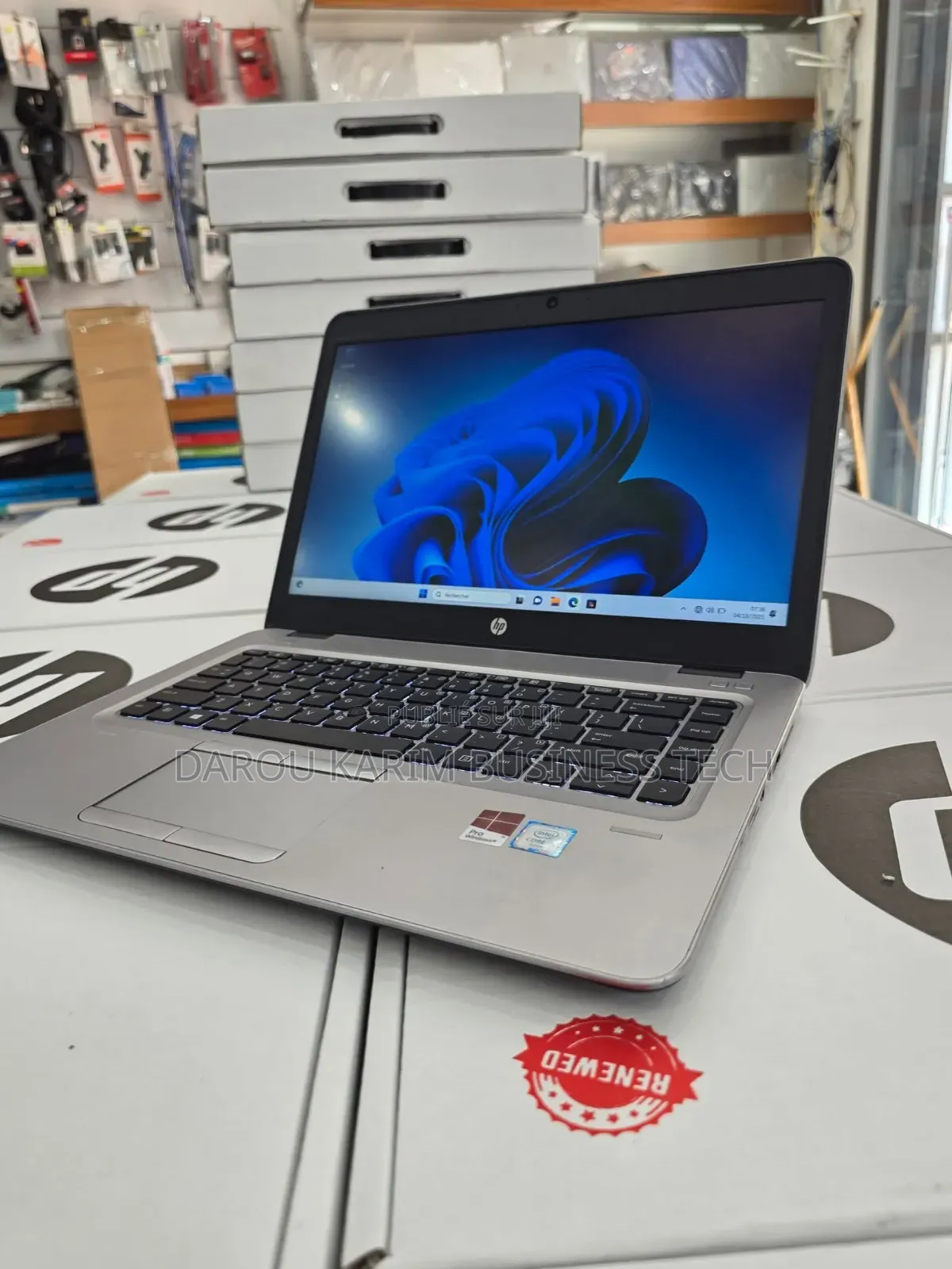 New Ordinateur Portable HP EliteBook 840 G3 8GB Intel Core I5 SSD 256GB