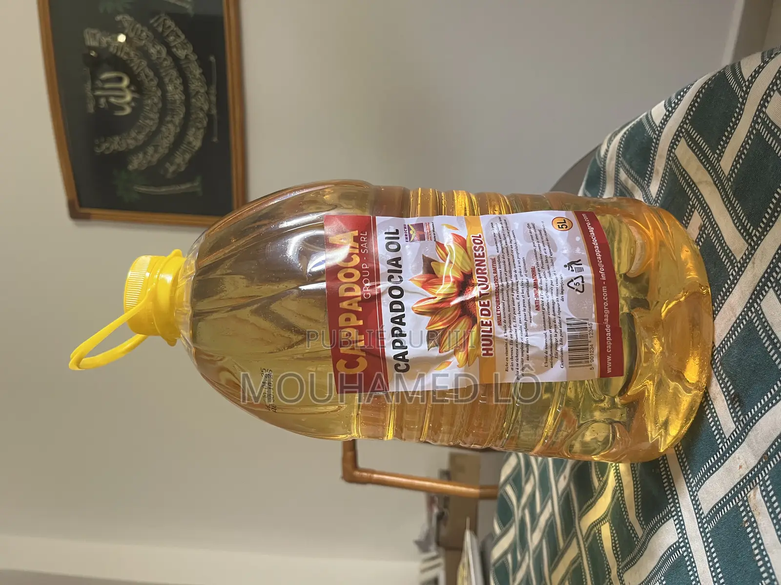 Huile Tournesol 15 Litres 3 Bidon De 5l Venant Suisse