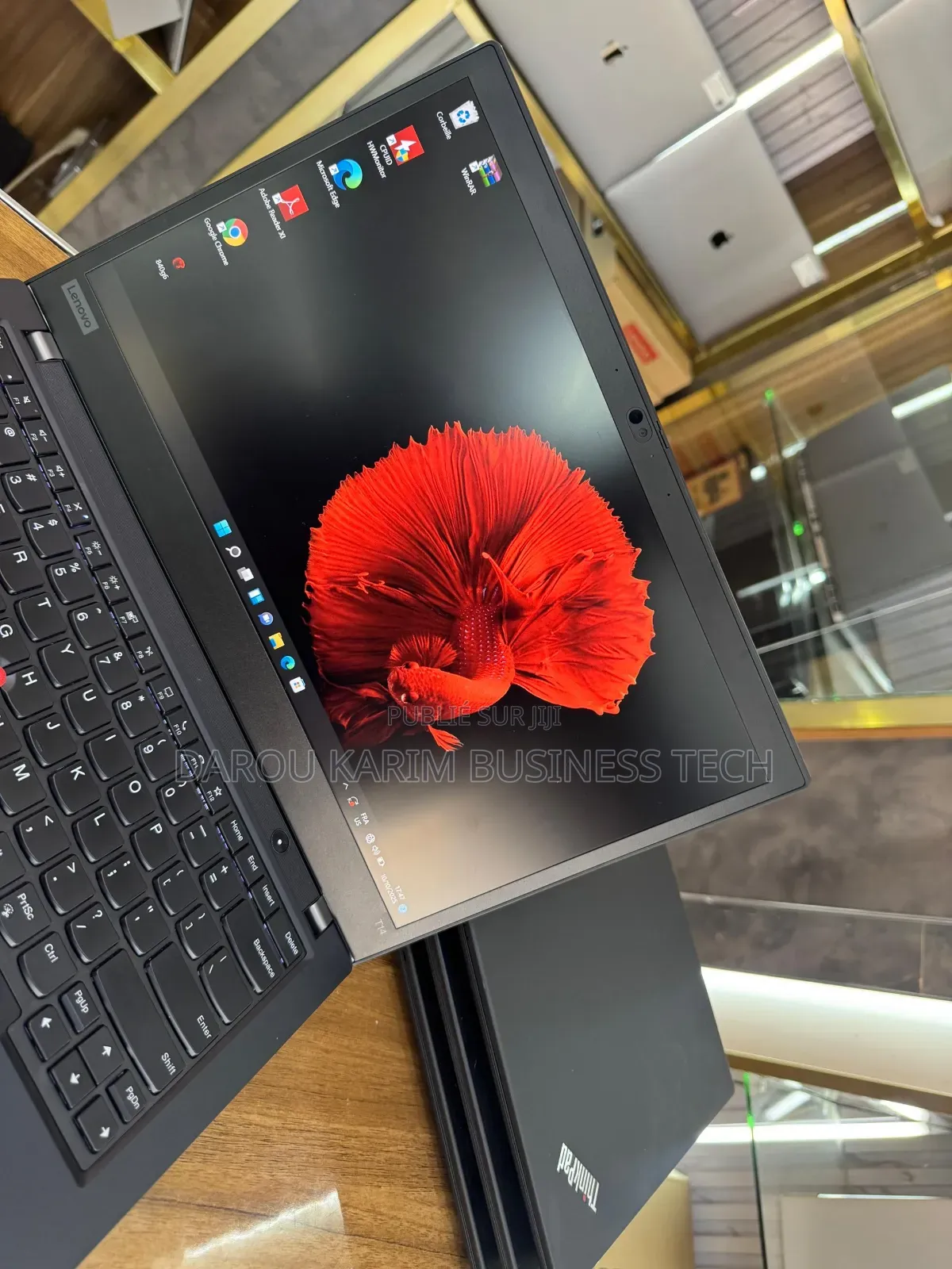 New Ordinateur Portable Lenovo ThinkPad T14 16GB AMD Ryzen 7 SSD 512GB