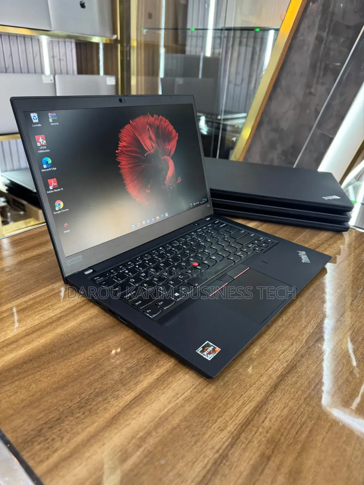 New Ordinateur Portable Lenovo ThinkPad T14 16GB AMD Ryzen 7 SSD 512GB