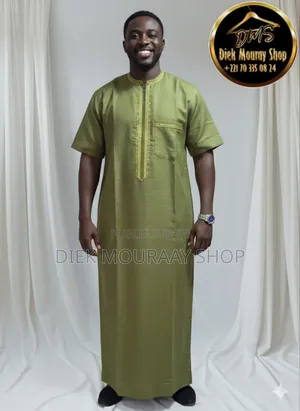 Abaya Almas Courtes Manches Sans Pantalon