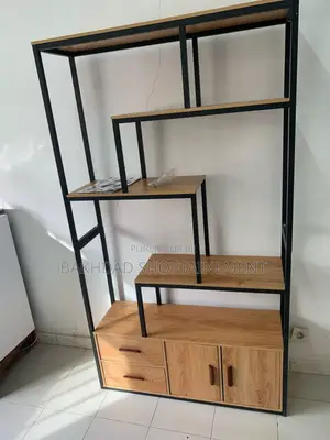 Bibliothèque De Rangement en Bois