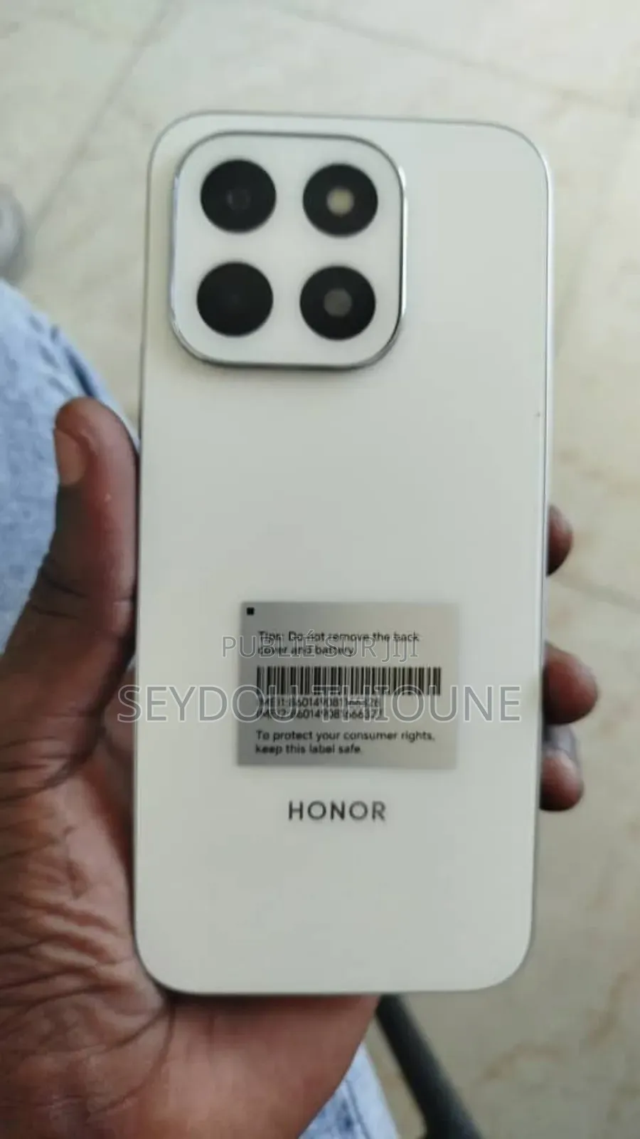 New Honor X7c 256 GB Blanc