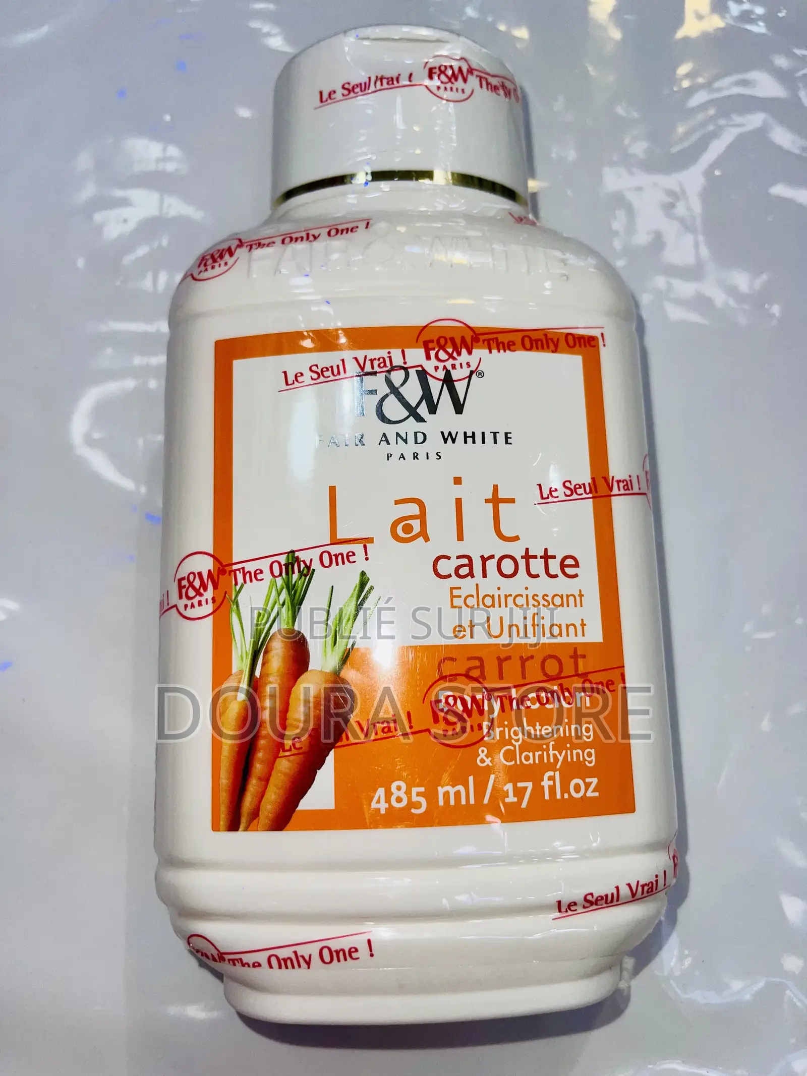 Lait De Corps Fair White Carotte