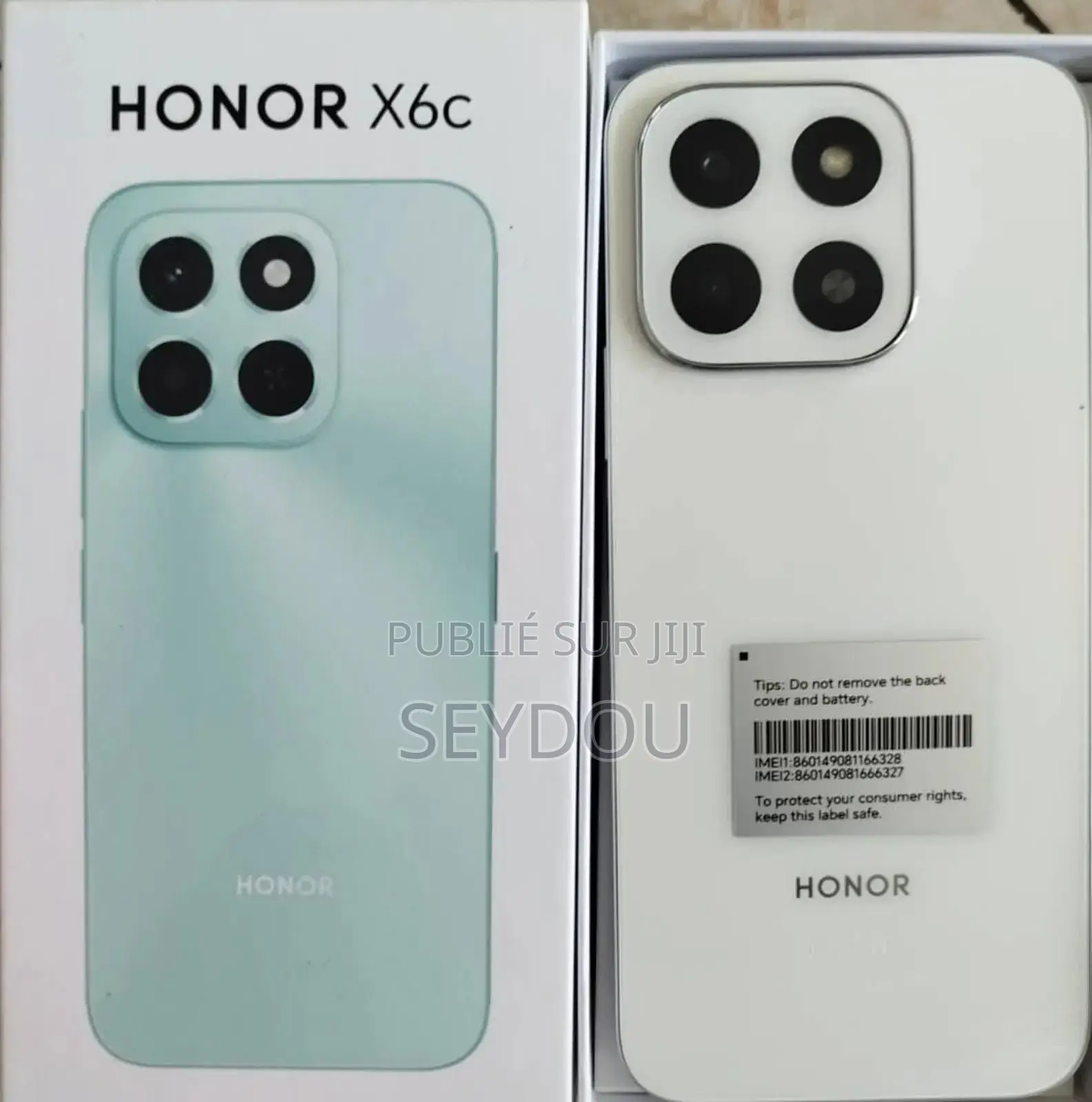 New Honor X7c 256 GB Blanc