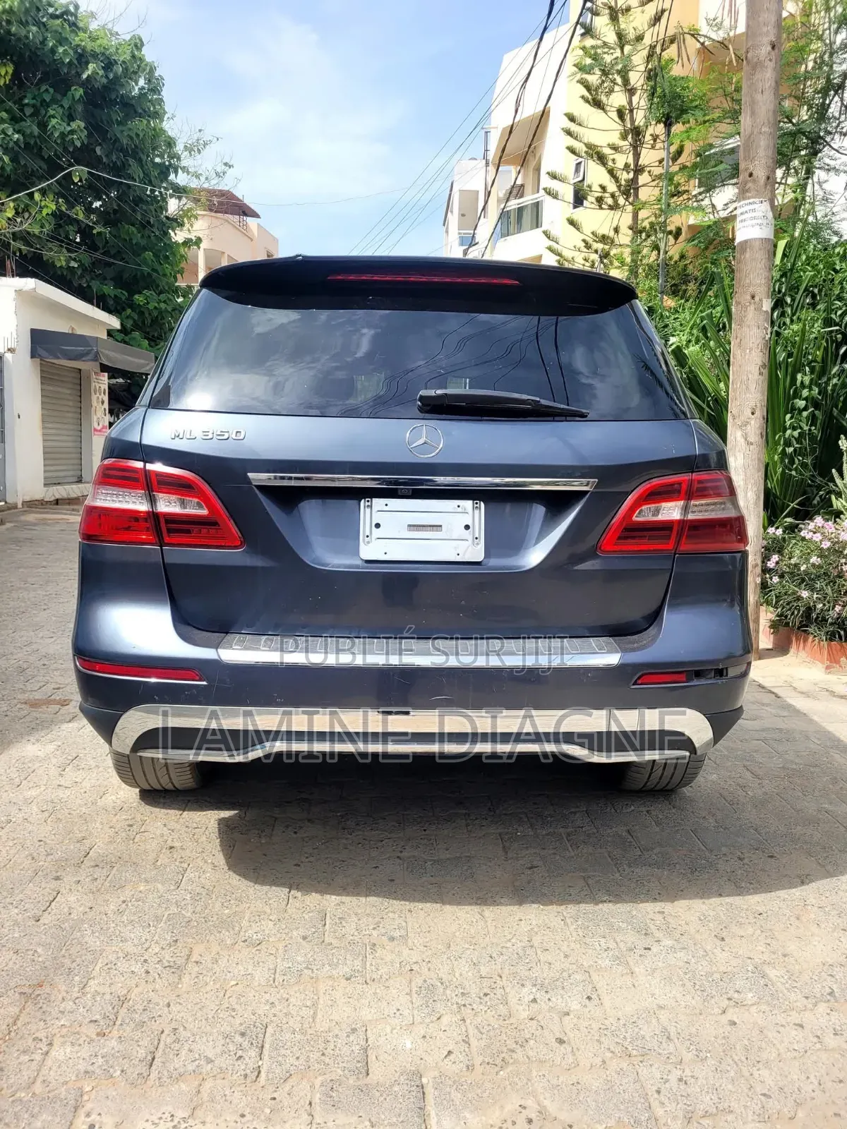 Mercedes-Benz M Class ML350 4dr SUV (3.5L 6cyl 7A) 2015 Gris