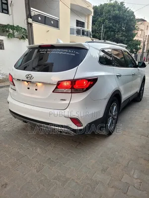 Hyundai Santa Fe Limited AWD 2017 Blanc cassé