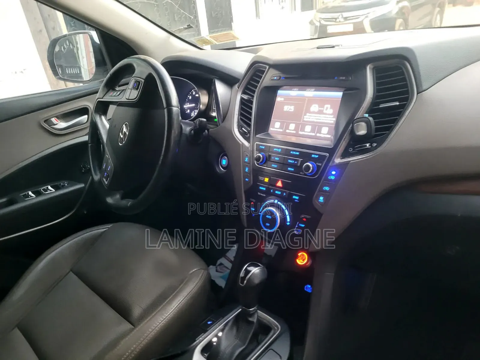 Hyundai Santa Fe Limited AWD 2017 Blanc cassé