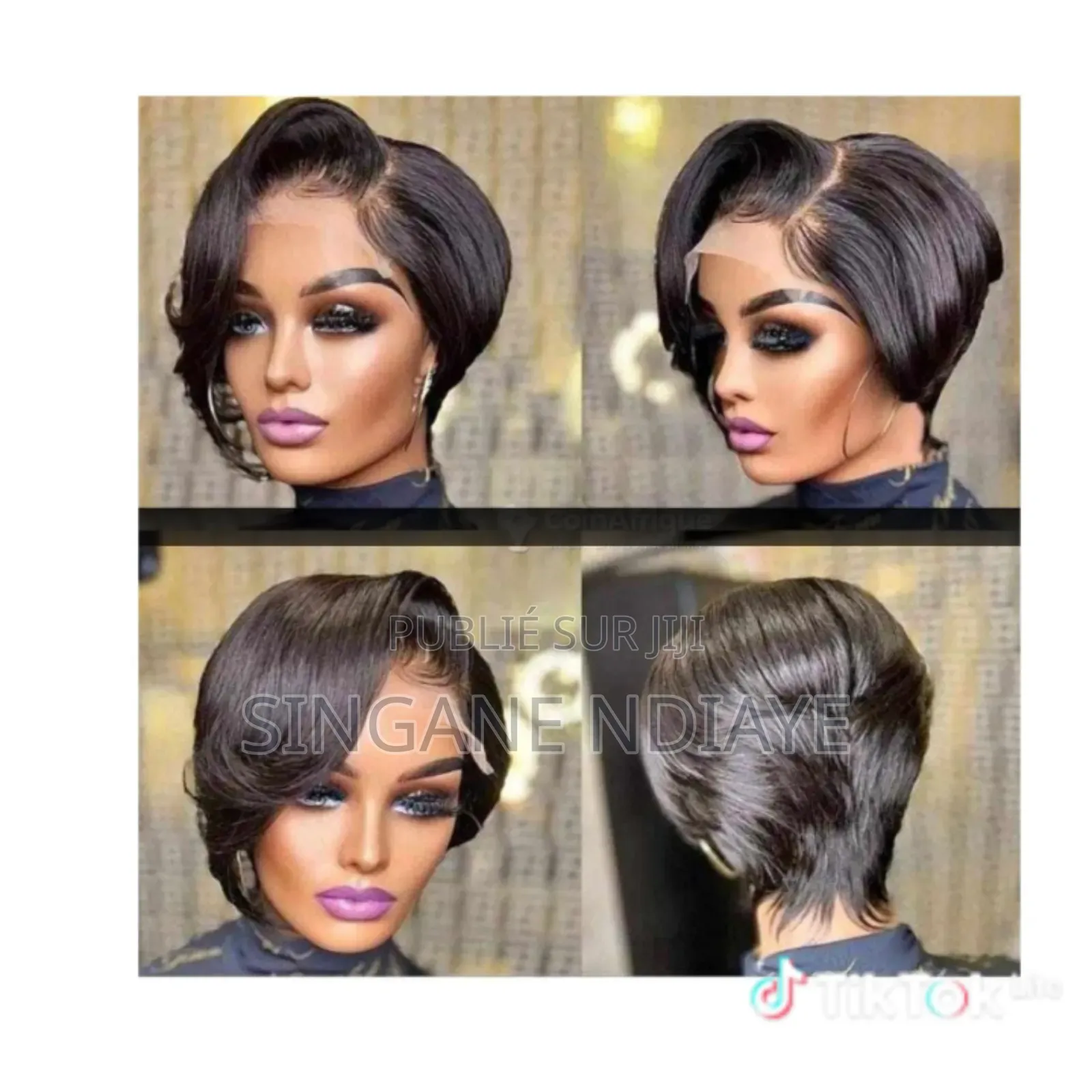 Cheveux Naturel Courte