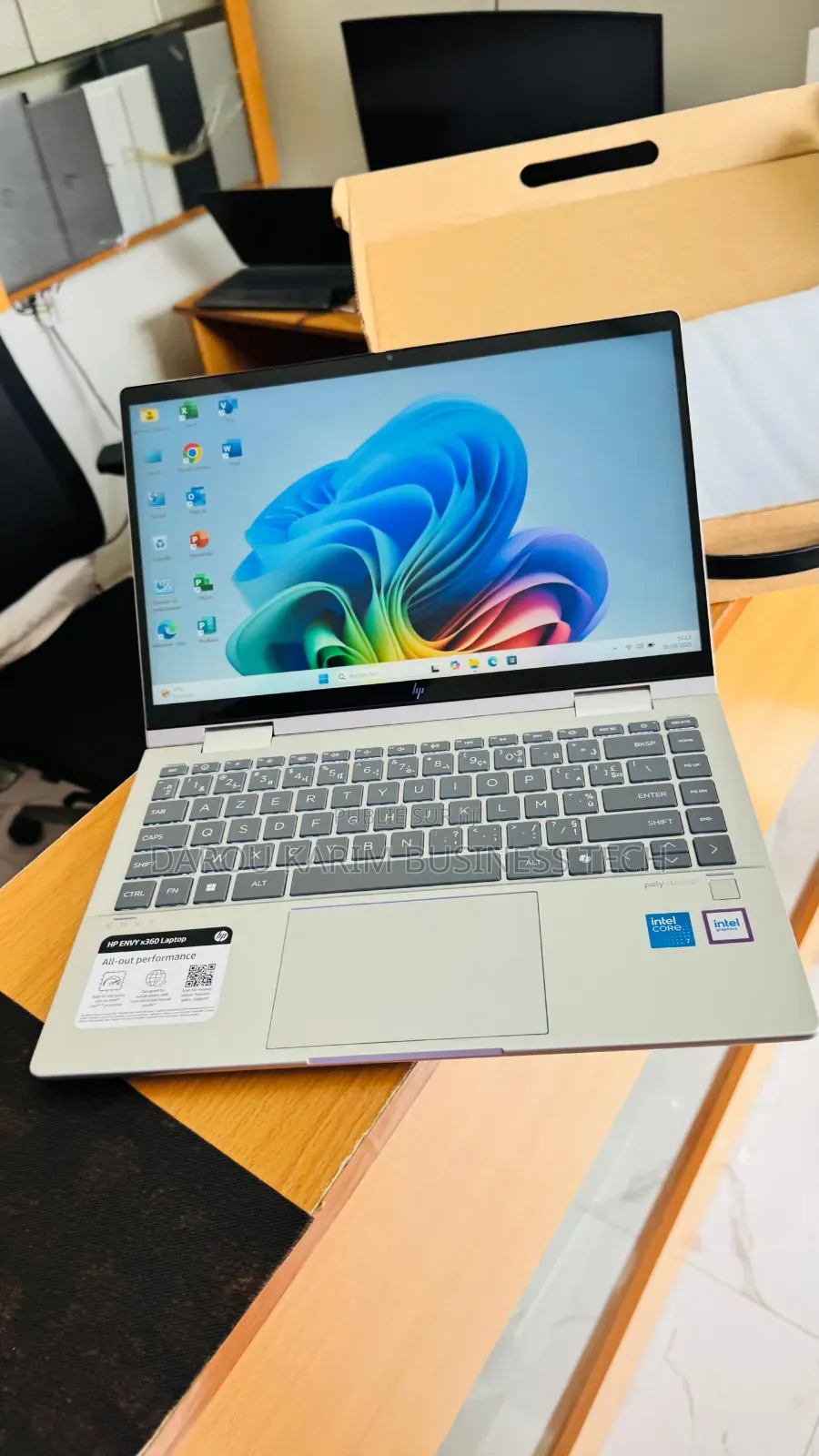 New Ordinateur Portable HP Envy X360 16GB Intel Core Ultra 7 SSD 512GB