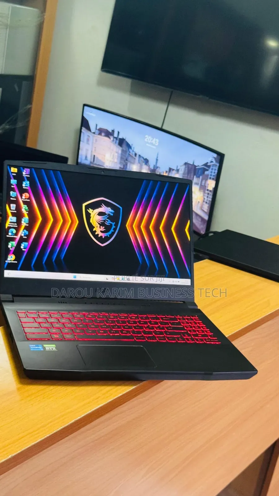 New Ordinateur Portable MSI Katana GF66 16GB Intel Core I5 SSD 512GB