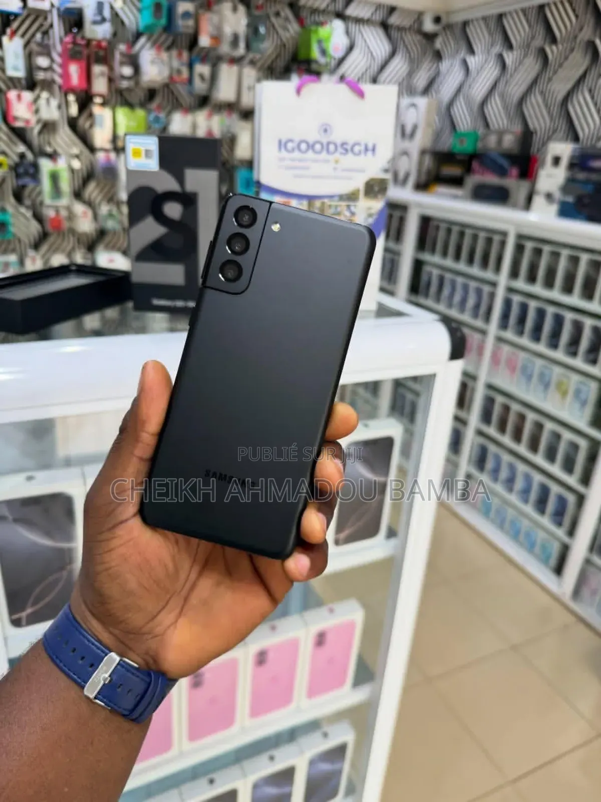 New Samsung Galaxy S21+ 5G 128 GB Black