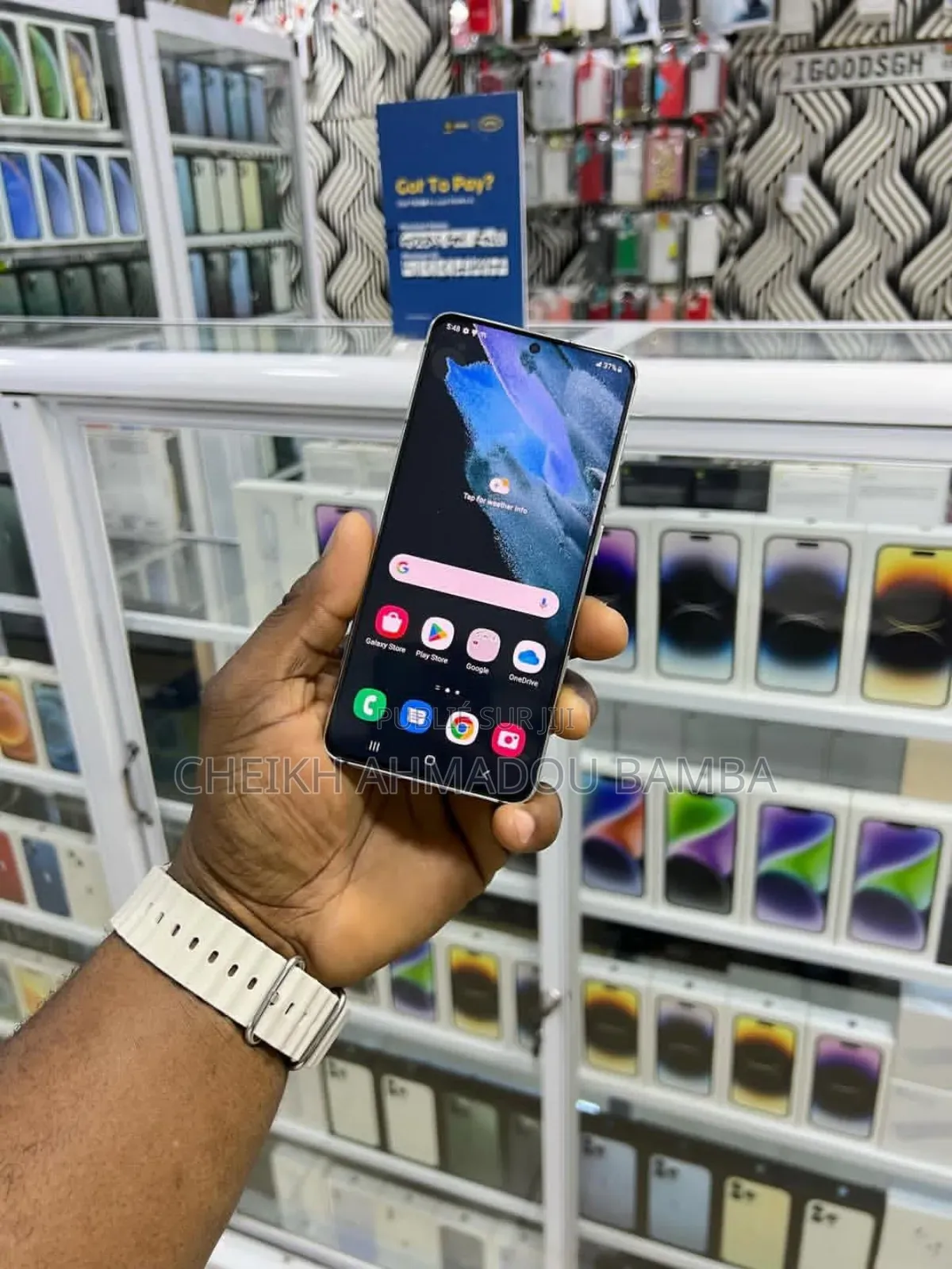 New Samsung Galaxy S21+ 5G 128 GB Blanc