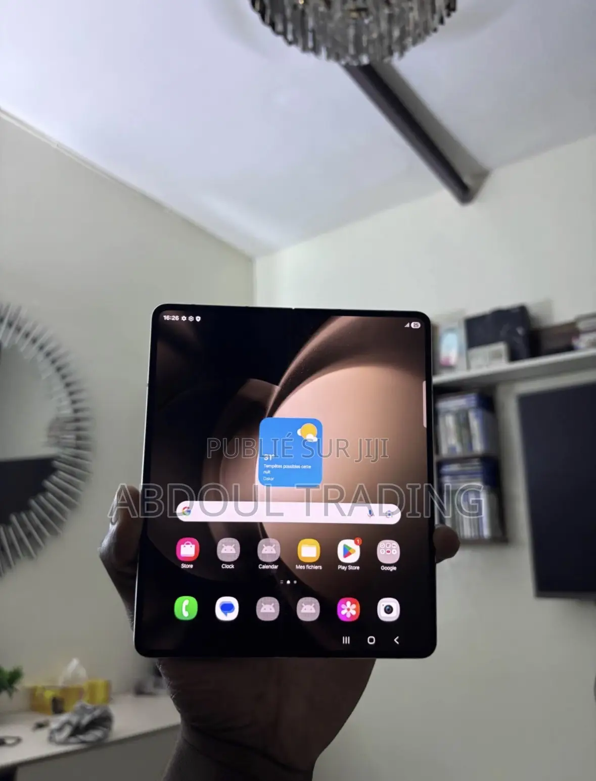 New Samsung Galaxy Fold 5G 512 GB Blanc