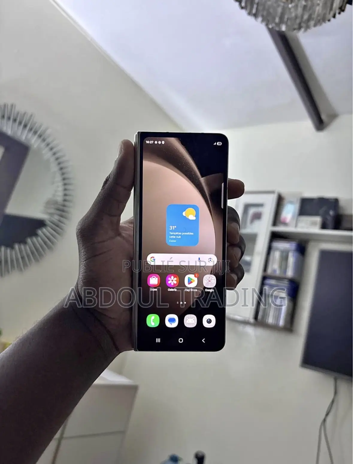 New Samsung Galaxy Fold 5G 512 GB Blanc