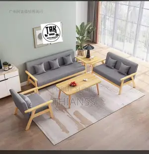 Ensemble Salon 7 Places Avec Table Basse