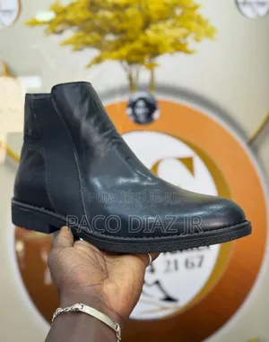 Bottes Chelsea en Cuir