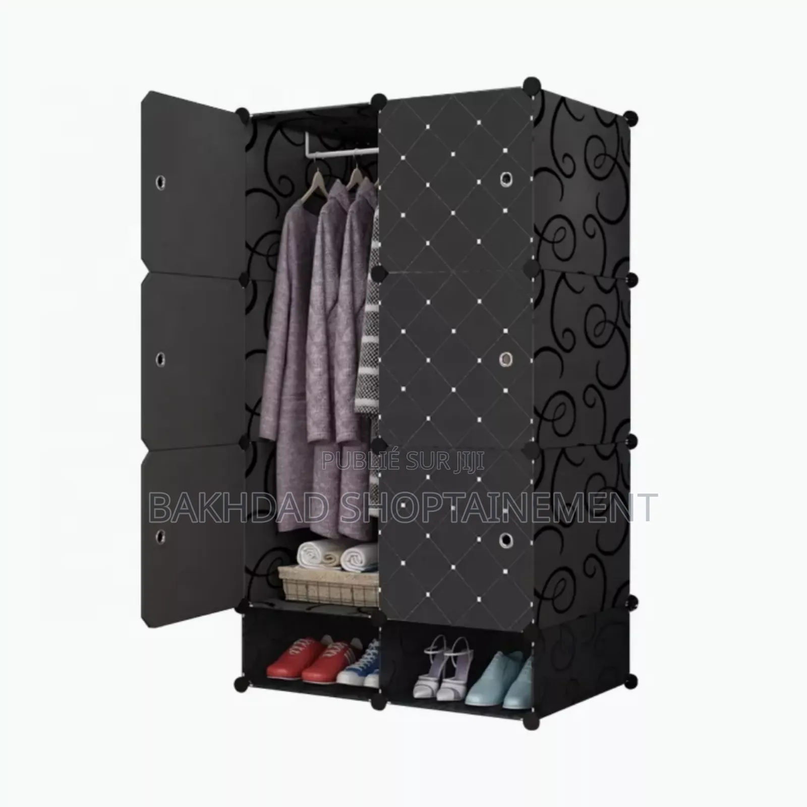 Armoire 2 Battants – Design Moderne Et Rangement Optimisé