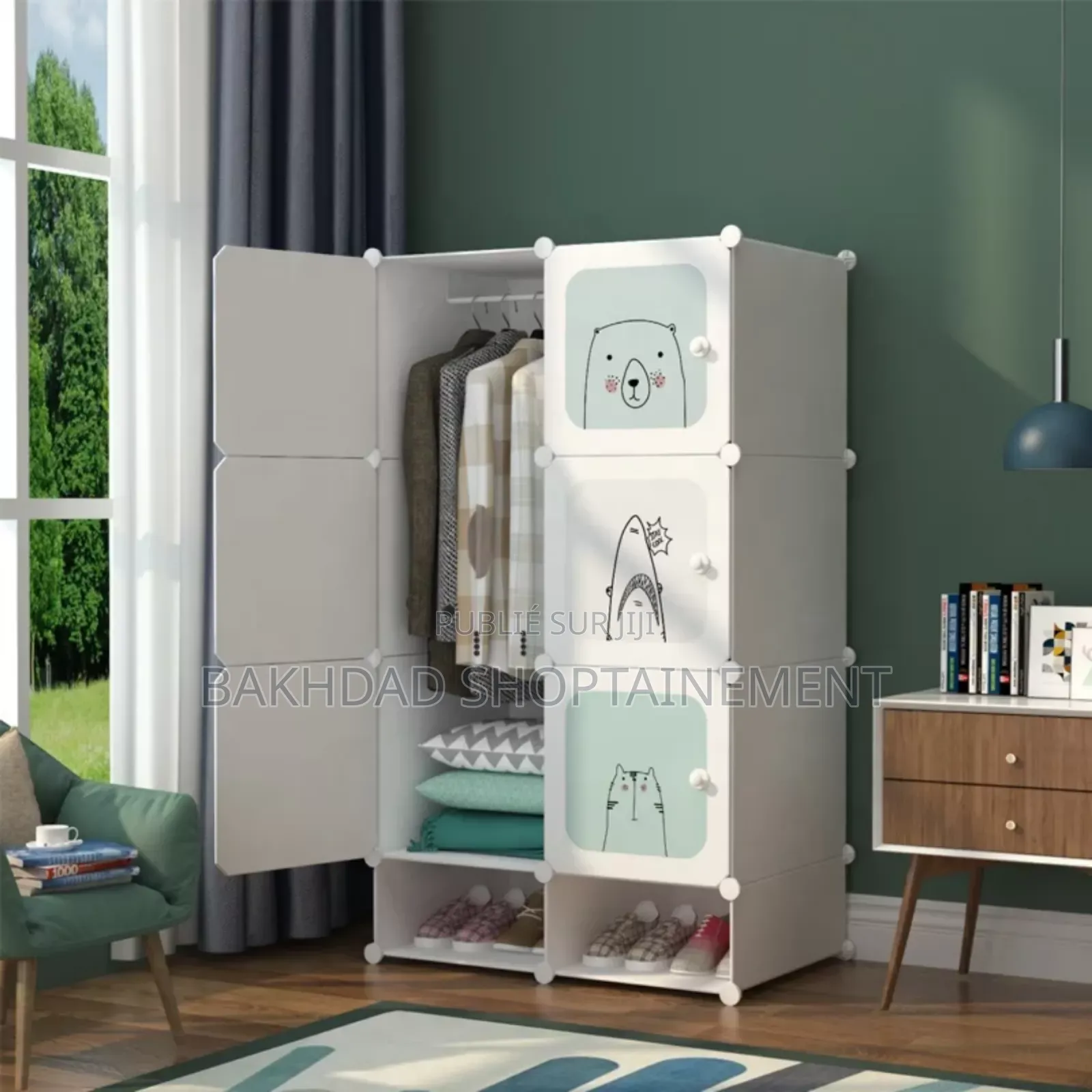 Armoire 2 Battants – Design Moderne Et Rangement Optimisé