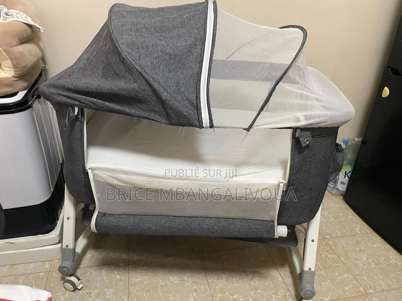Berceau Bébé Avec Matelas Orthopédique