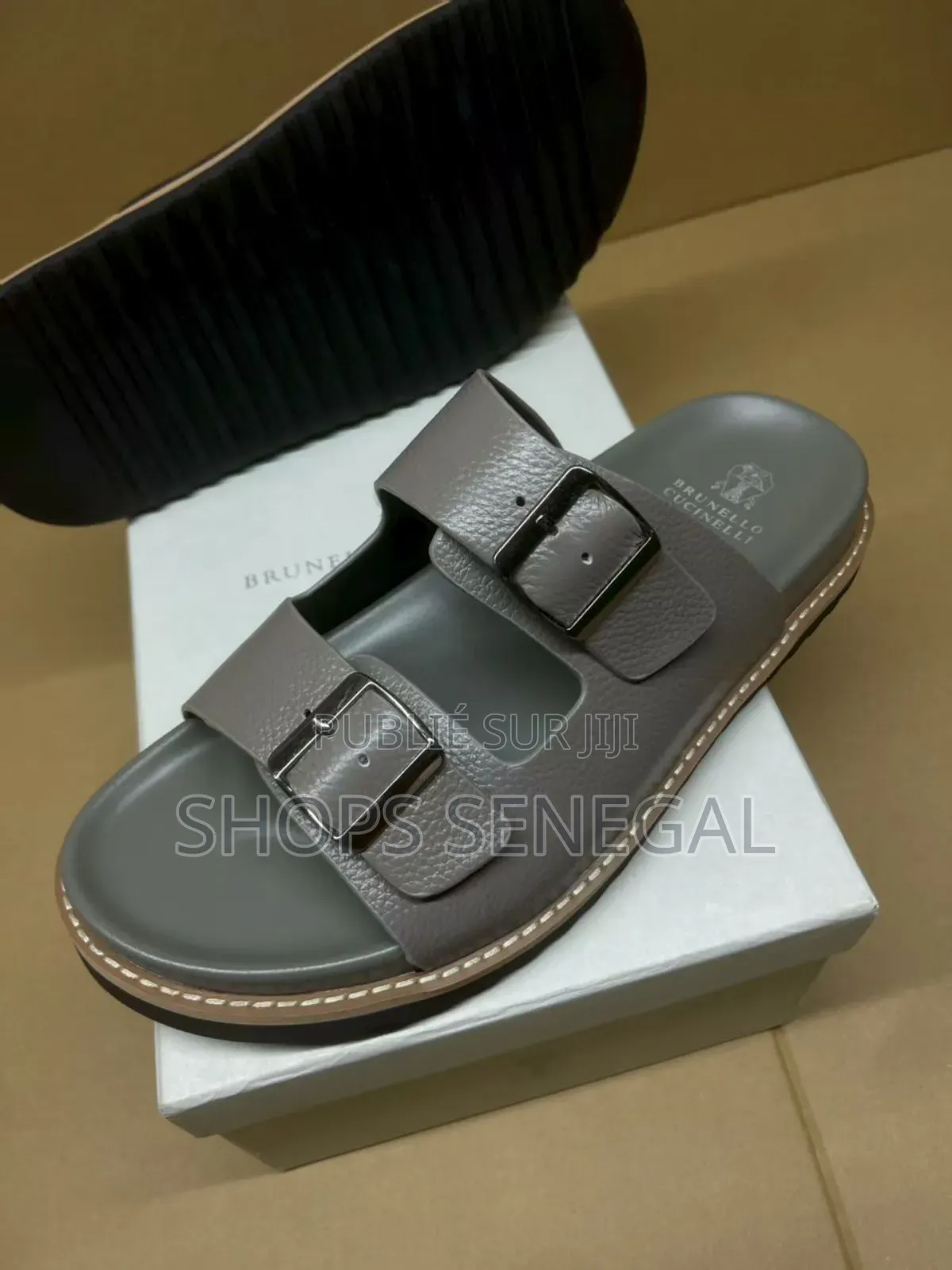 Sandales Premium À Double Boucle