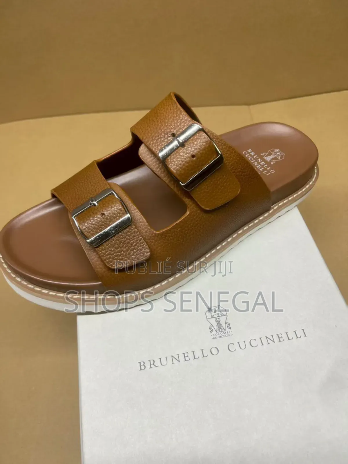 Sandales Premium À Double Boucle