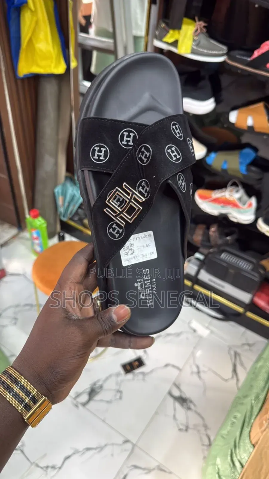 Sandales Premium À Double Boucle