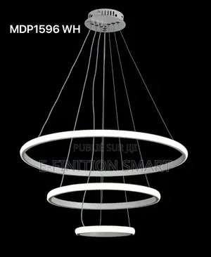 Photo - Lustre Plafonnier Design Géométrique Petit Modèle