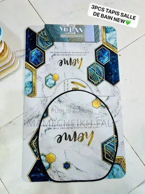 Photo - 3pcs Tapis Salle De Bain