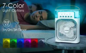 Photo - Mini Ventilateur Climatiseur Et Diffuseur