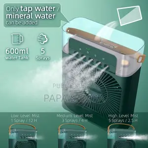Mini Ventilateur Climatiseur Et Diffuseur