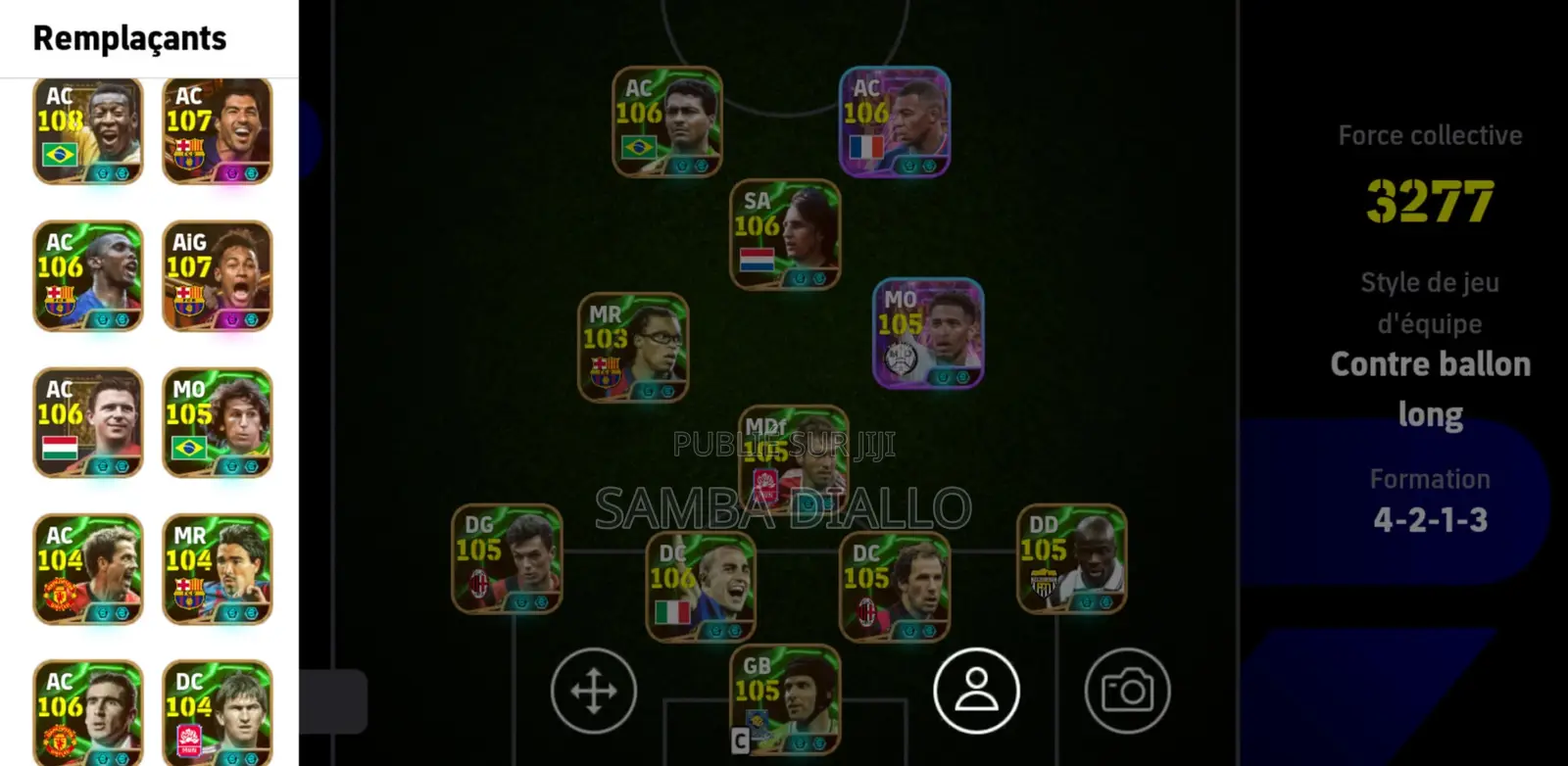 Compte Fuul Joueur Disponible en Contact Avec Des Joueur Légende