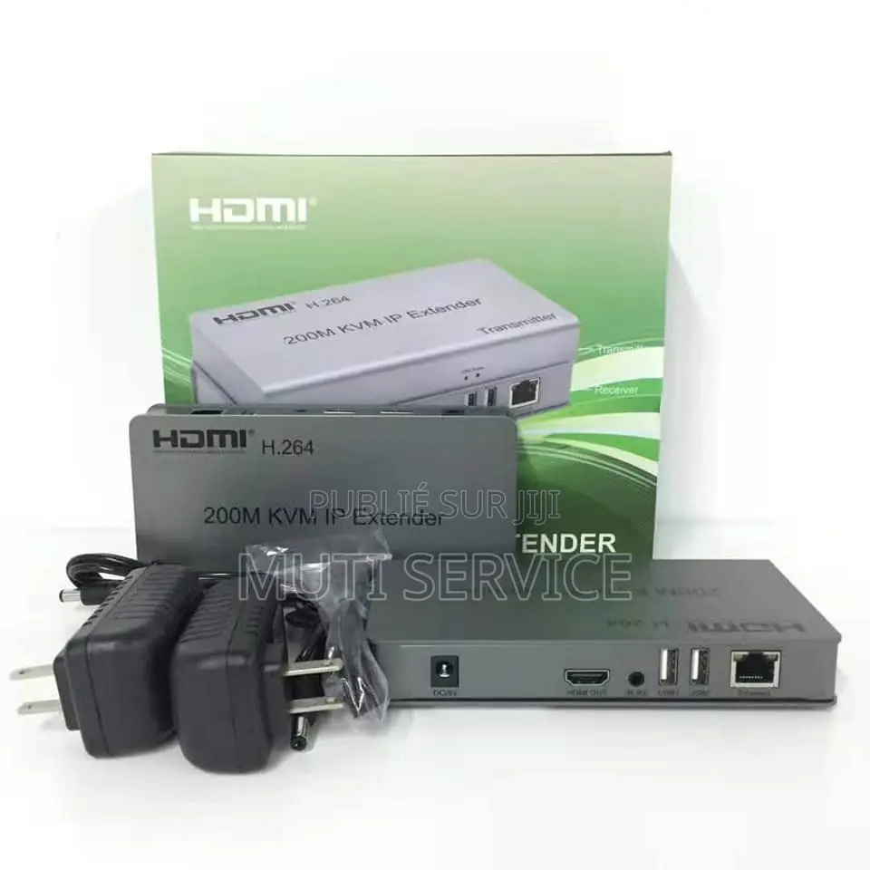 Extender Hdmi Ip Usb 120m Et 200m