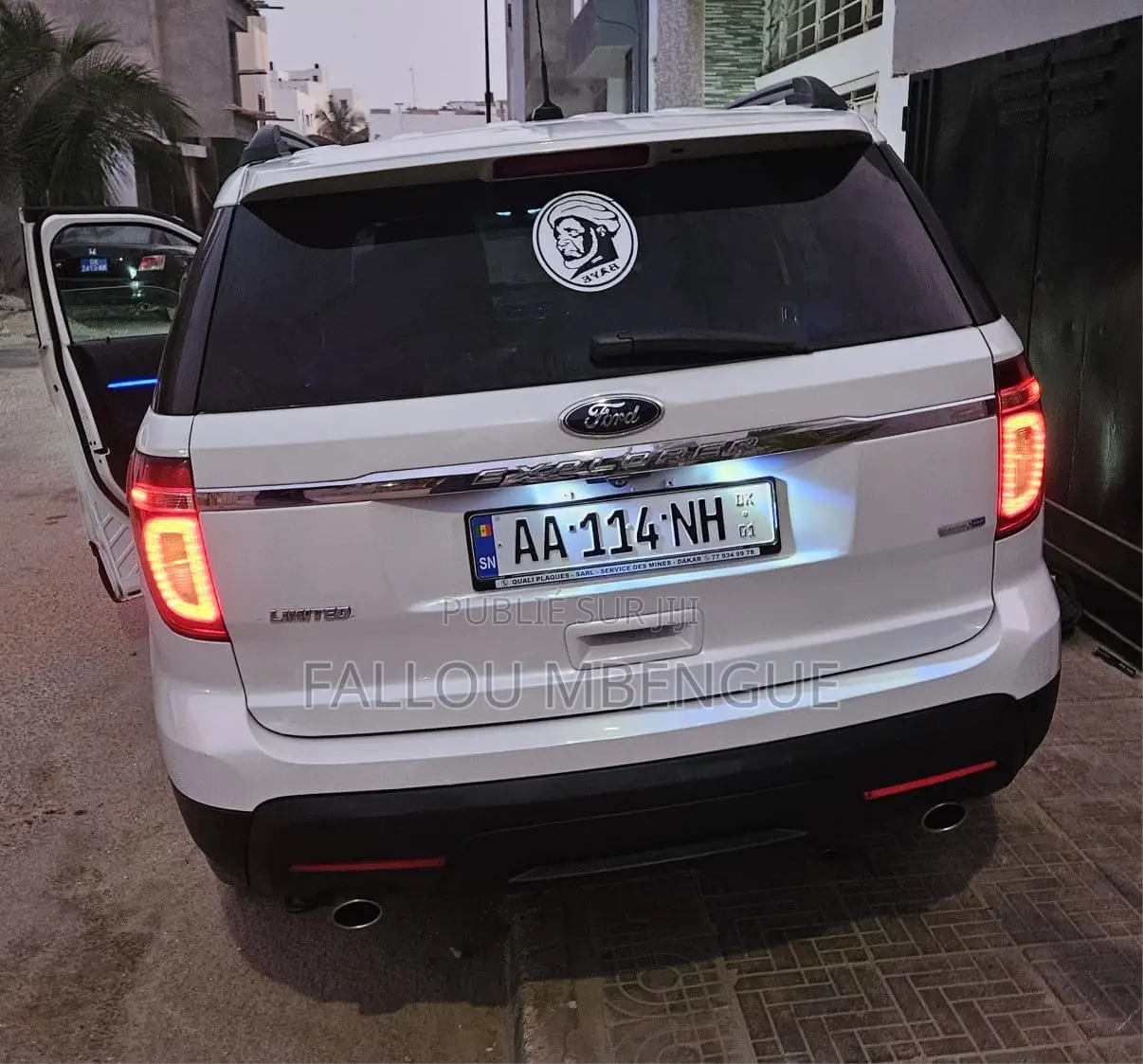 Ford Explorer 2014 Blanc