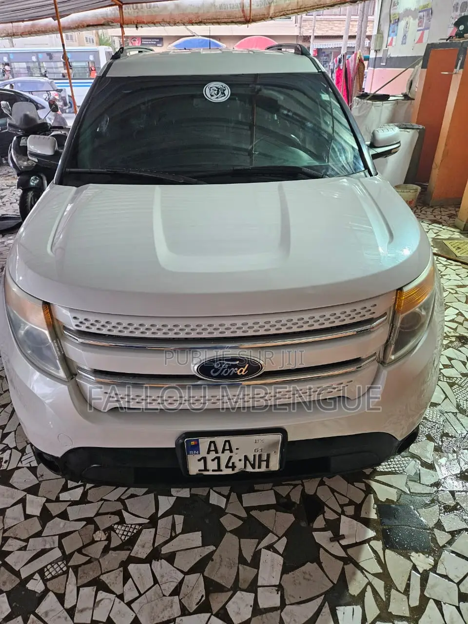 Ford Explorer 2014 Blanc