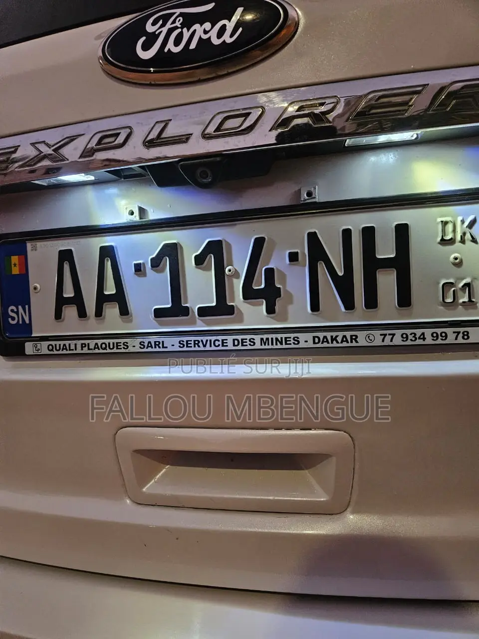 Ford Explorer 2014 Blanc