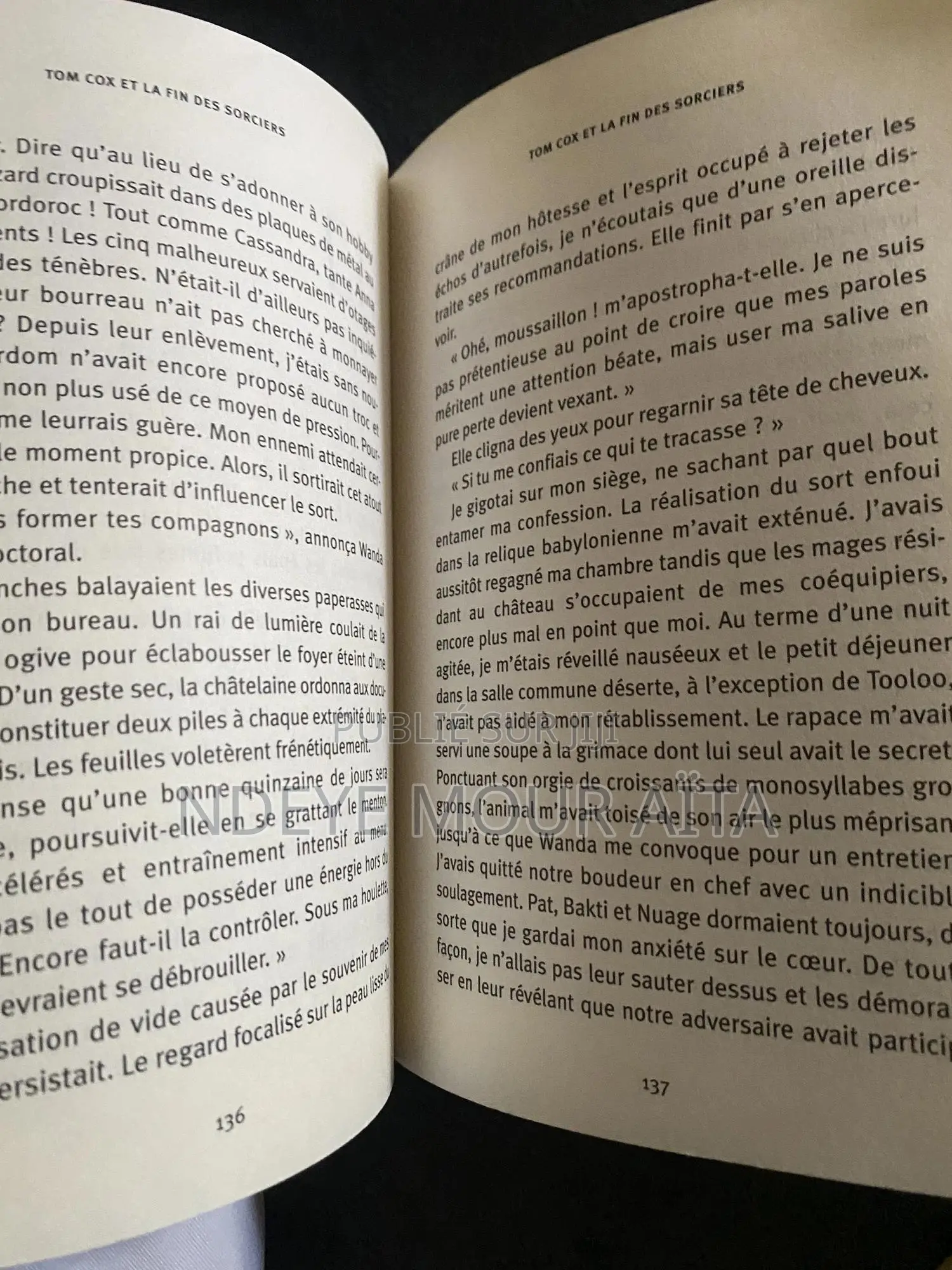 Livre Tom Cox Et La Fon Des Sorciers