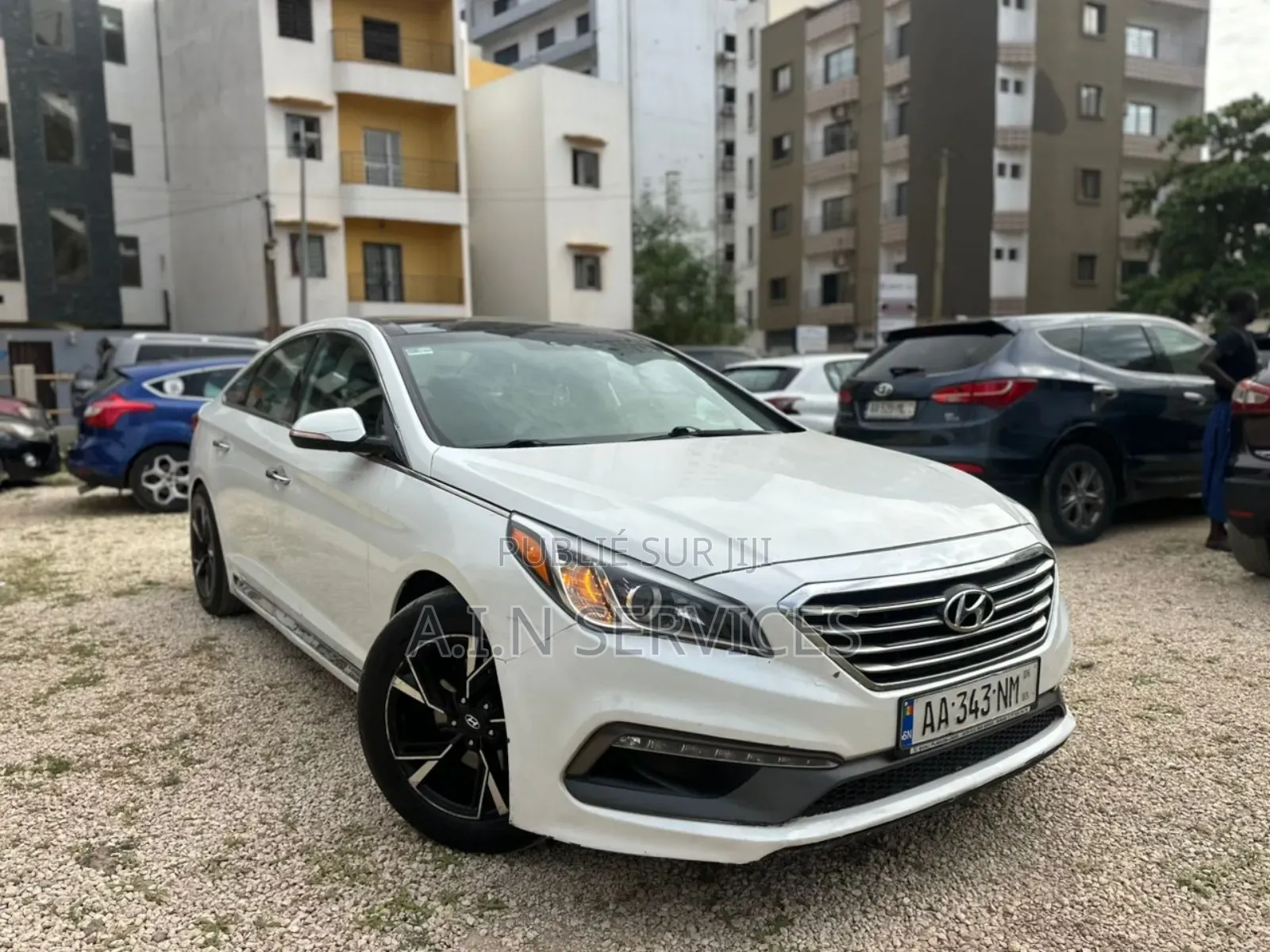 Hyundai Sonata 2015 Blanc