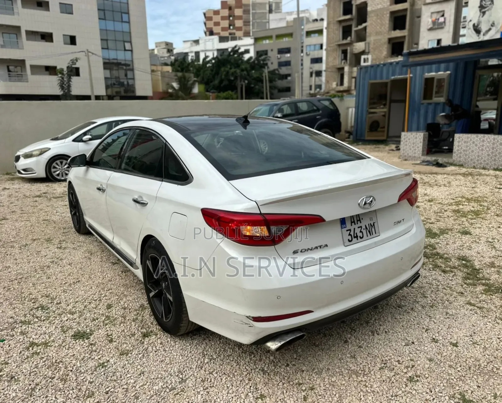 Hyundai Sonata 2015 Blanc