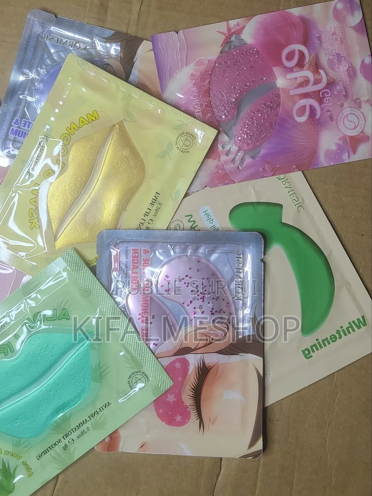 5 Masques Anti Cerne 5 Masque Lèvre