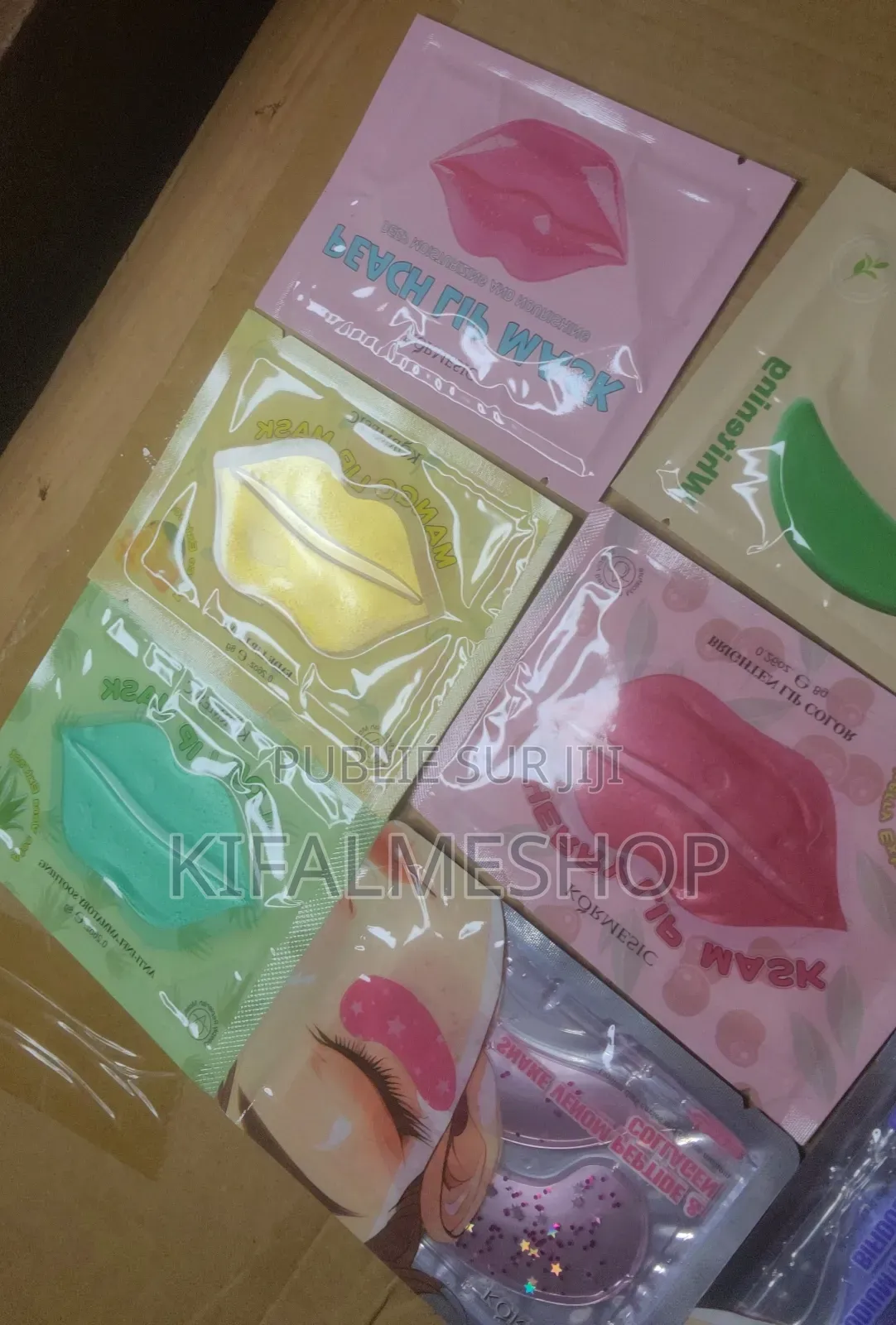 5 Masques Anti Cerne 5 Masque Lèvre