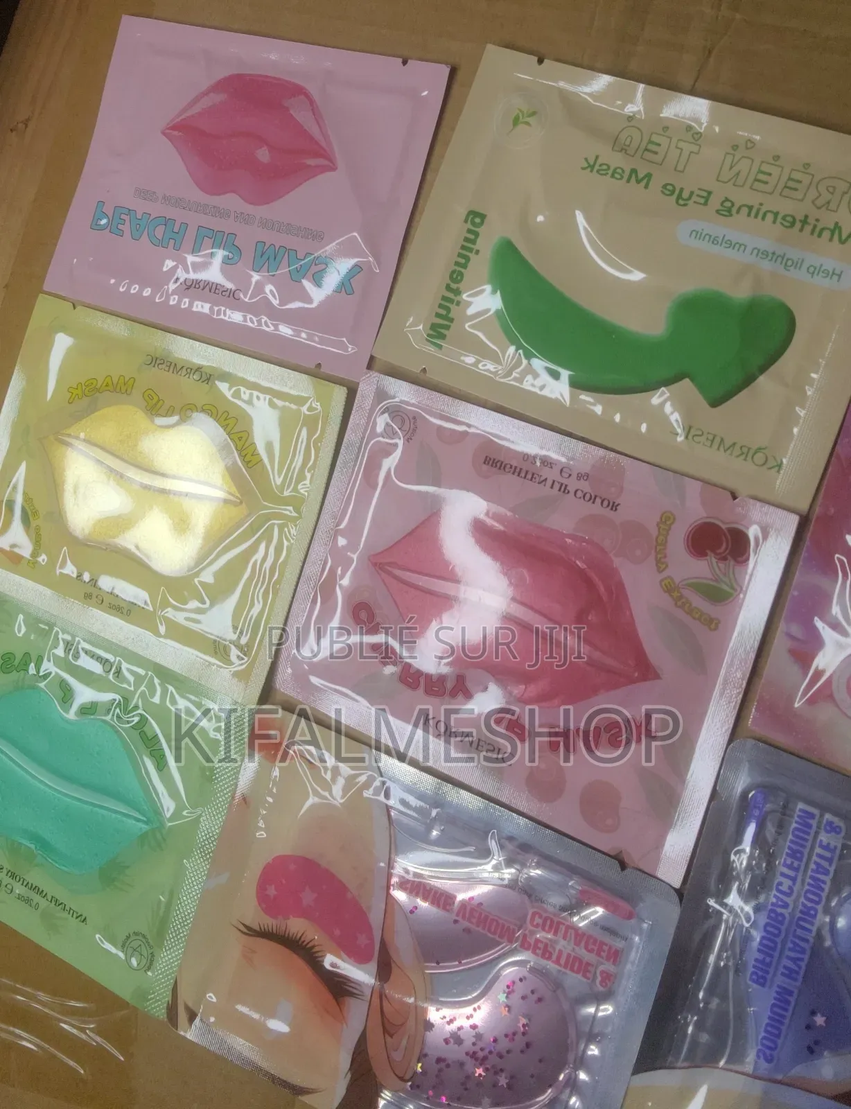 5 Masques Anti Cerne 5 Masque Lèvre