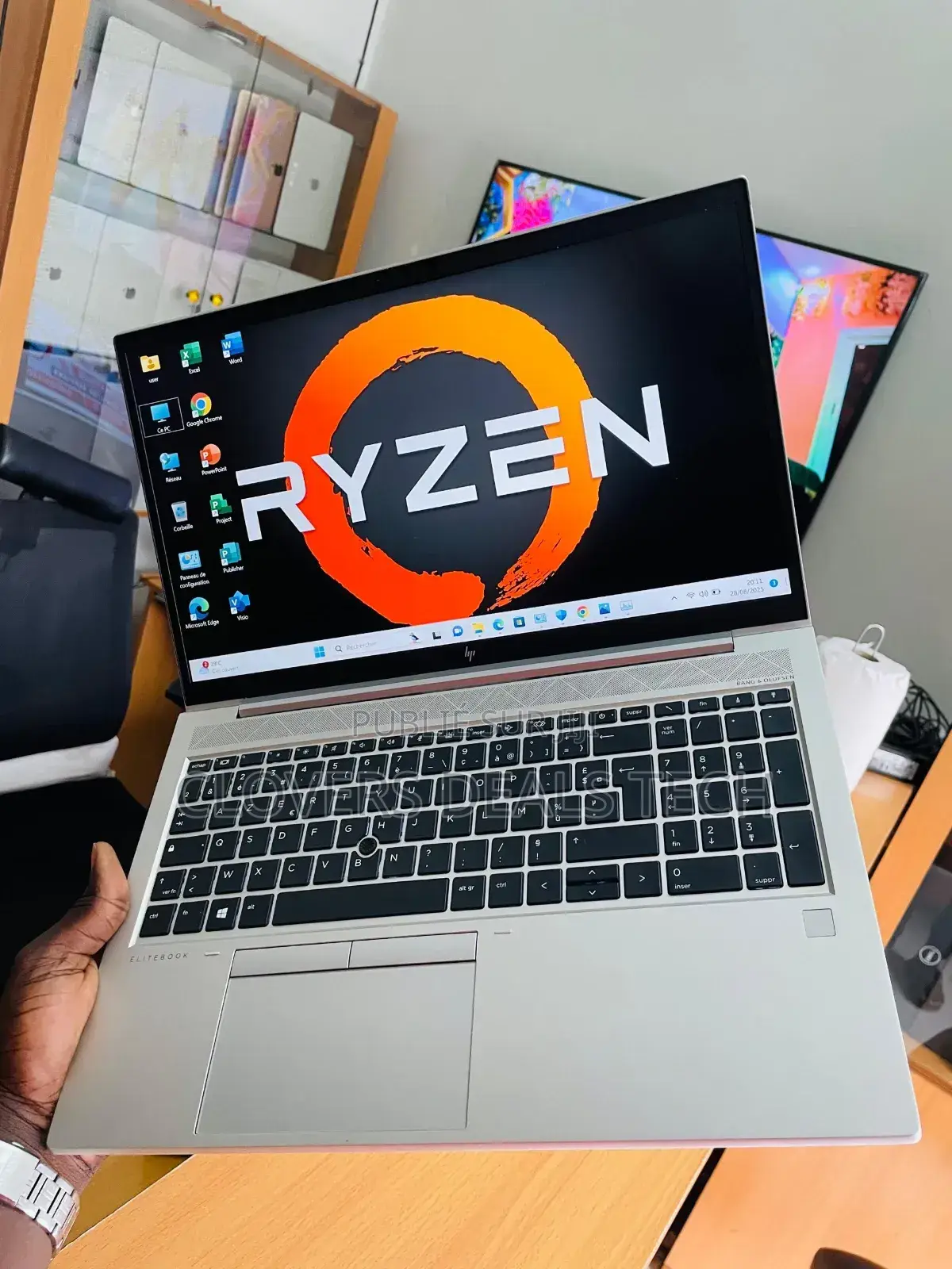 New Ordinateur Portable HP EliteBook 855 G8 16GB AMD Ryzen 5 SSD 512GB