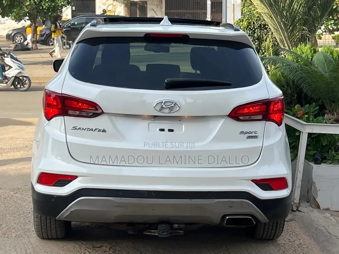 Hyundai Santa Fe 2017 Blanc