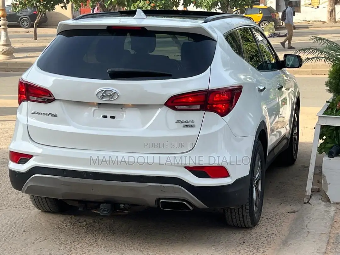 Hyundai Santa Fe 2017 Blanc