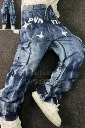 Jean Cargo Galaxy Streetwear