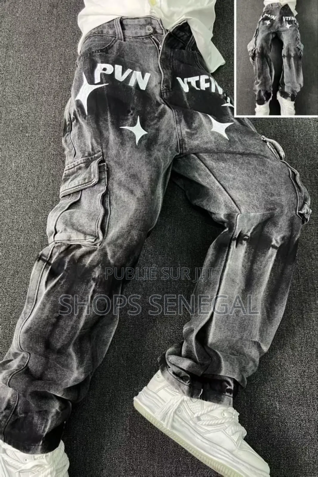 Jean Cargo Galaxy Streetwear