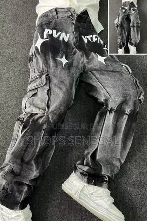 Jean Cargo Galaxy Streetwear